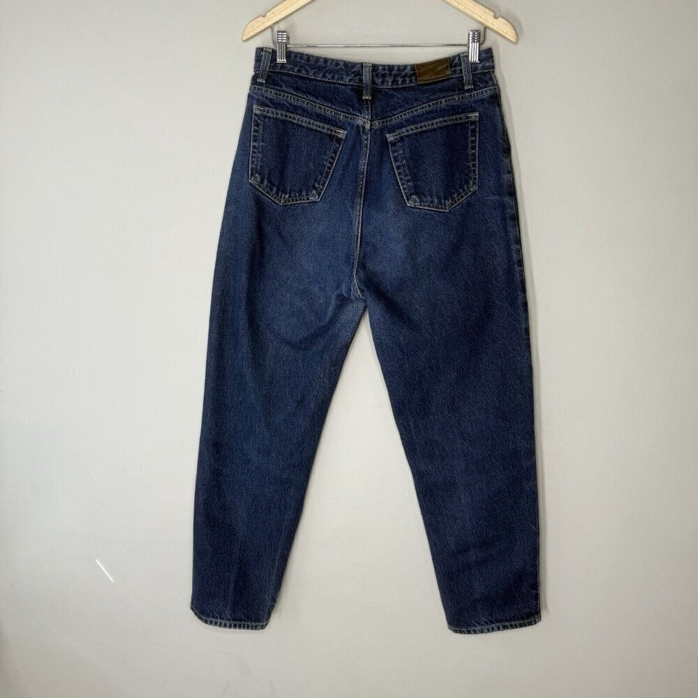 Lands End High Rise Tapered Jeans Classic Denim Straight Leg Women’s Size 12 - Picture 4 of 10